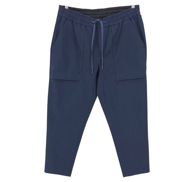 LULULEMON Bowline Pant Utilitech ABC True Navy Elastic Waist Stretch MEDIUM - Picture 1 of 7